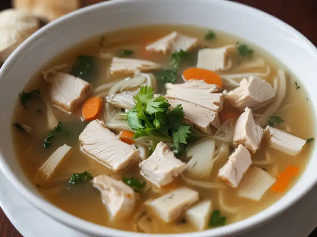 Chinese Chicken Soup – The Cure for Colds and Flu