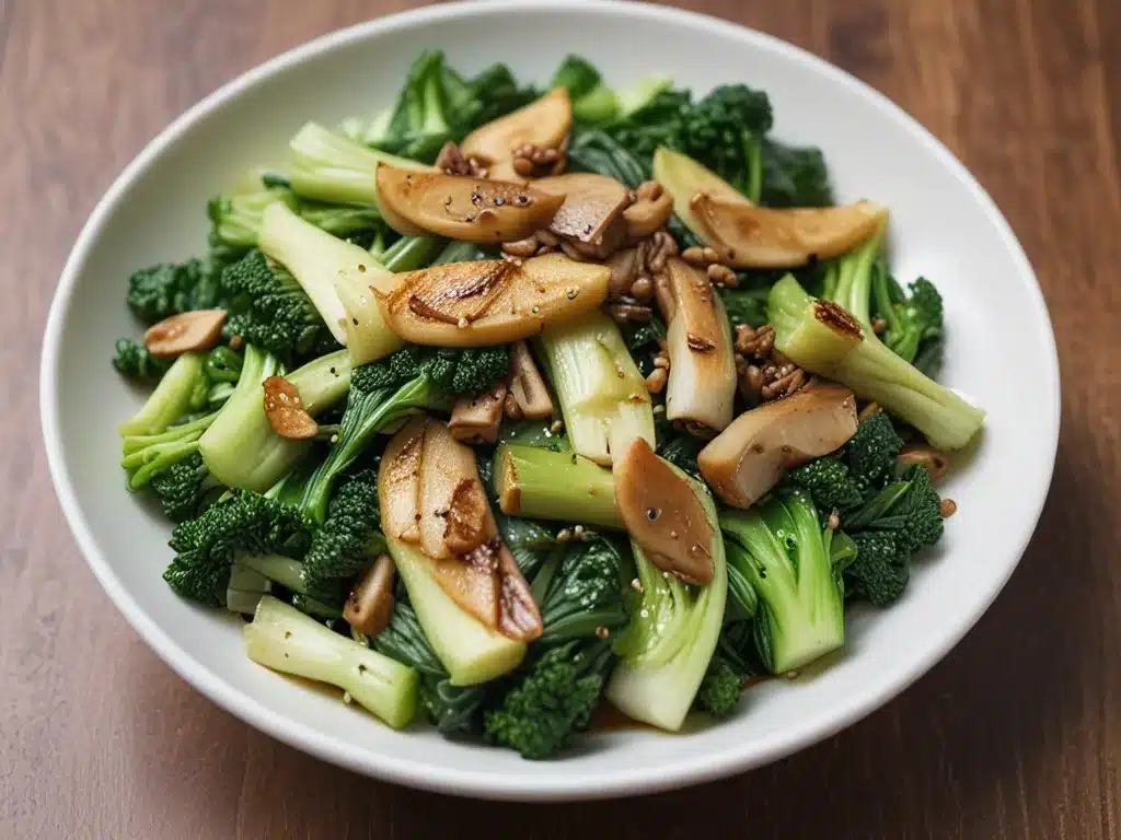 Stir-Fried Bok Choy – A Healthy Green That Keeps Customers Coming Back